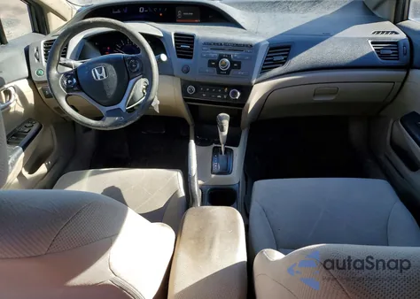 2012 Honda Civic Lx z USA, uszkodzony, nr VIN 19XFB2F57CE032023